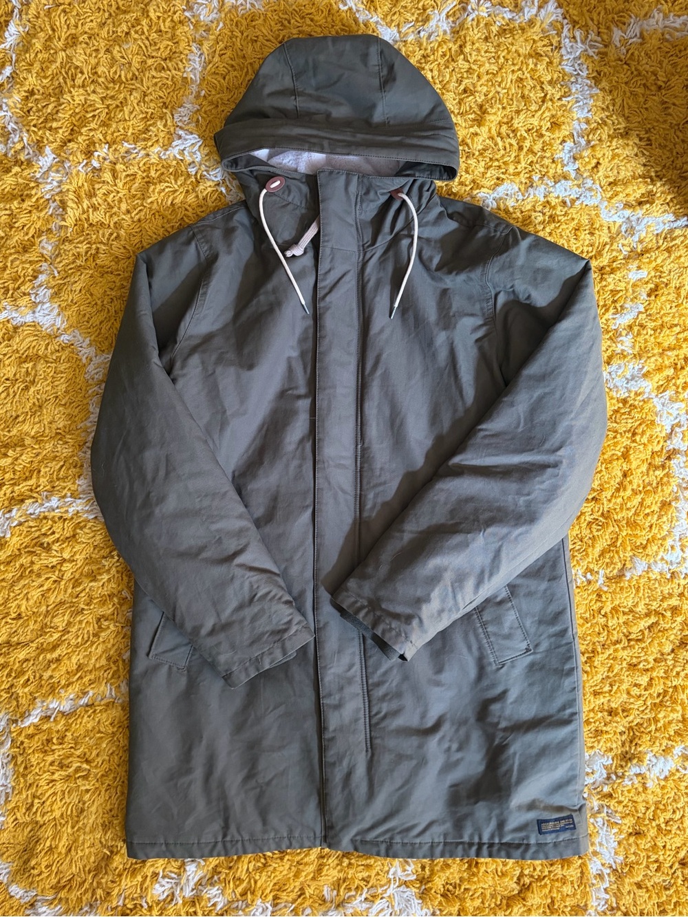 NWOT - Abercrombie & Fitch Men’s Olive Hooded Field Coat